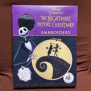 Disney Tim Burton’s The Nightmare Before Christmas Embroidery New